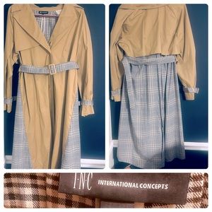Long Trench Jacket by INC.